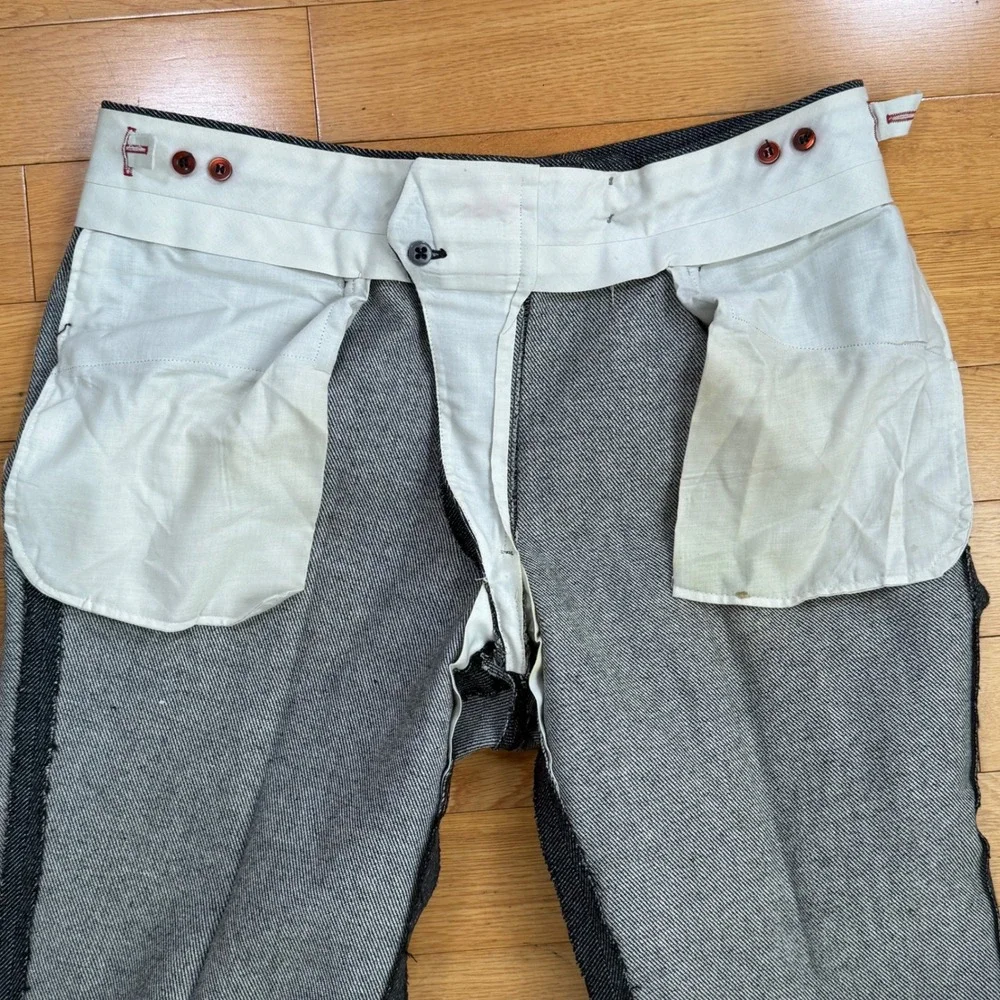 MINT Vintage 1960s Malibu Clothes‎ Mens Custom Denim Jacket and Pants Set